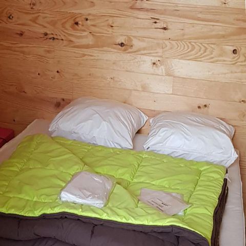 UNIEKE ACCOMMODATIE 2 personen - HOUT Zonder sanitair