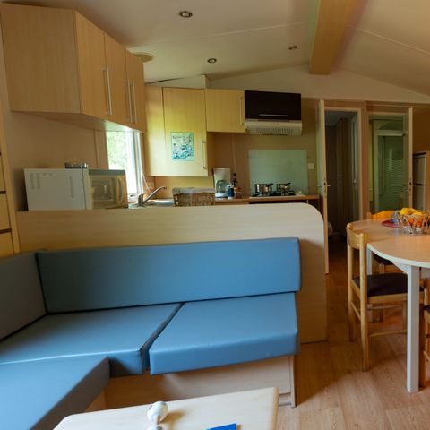 Stacaravan 10 personen - vakantiehuis 3 slaapkamers