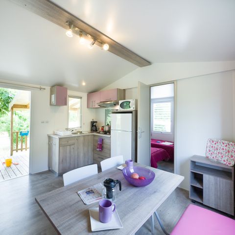 Mobile home 4 persons - cottage 2 bedrooms 2 bathrooms