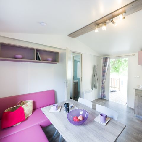 MOBILHOME 4 personas - casa de campo 2 dormitorios 2 baños