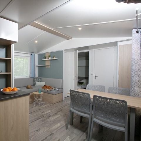 Mobilheim 4 personen - Saint Cirq Lapopie - 2 Schlafzimmer - überdachte Terrasse