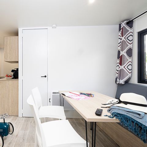 Mobilheim 4 Personen - Confort Rocamadour - TV - 2 Zimmer - überdachte Terrasse