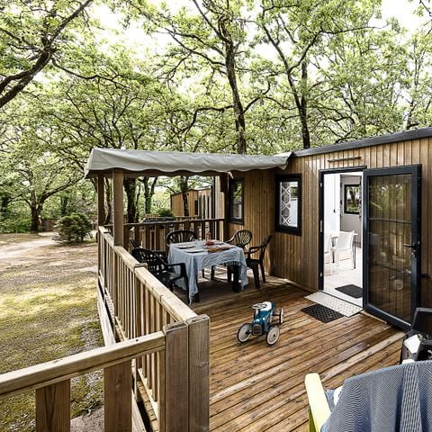 Mobile home 4 persons - Confort Rocamadour - TV - accessible PMR - 2 bedrooms