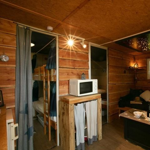 CHALET 5 personnes - Cabane Etoilée - sans sanitaires, sans chauffage - 2 chambres