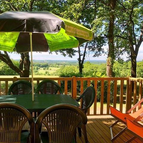 Chalet 5 personen - Cottage Martel - 2 Zimmer - ohne Sanitäranlagen, ohne Heizung - nicht überdachte Terrasse