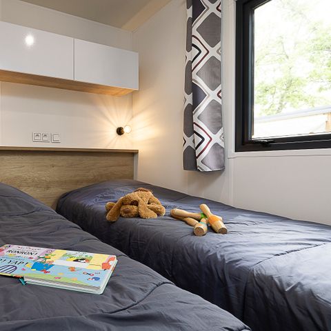Mobilheim 6 personen - Privilège Loupiac - 2 Schlafzimmer - TV