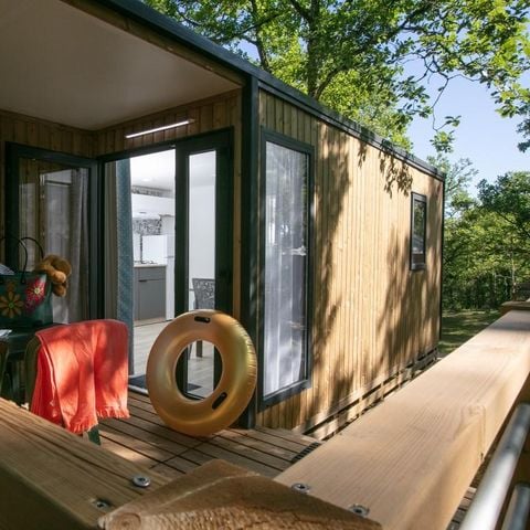 Mobile home 4 persons - Confort Padirac - 2 bedrooms - TV