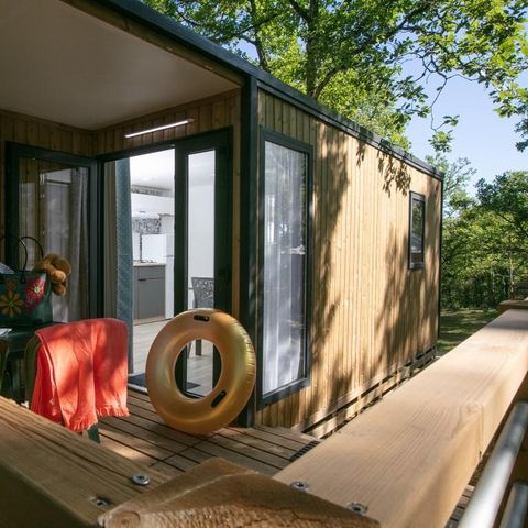 Stacaravan 4 personen - Confort Padirac - 2 slaapkamers - TV