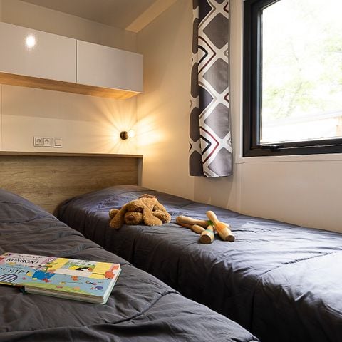 Mobilhome 6 personnes - Privilège Loupiac - 2 chambres - TV