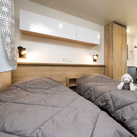 Mobilheim 6 Personen - Premium Lacave - 2 Zi - TV - Klimaanlage - LV - 2 Bäder