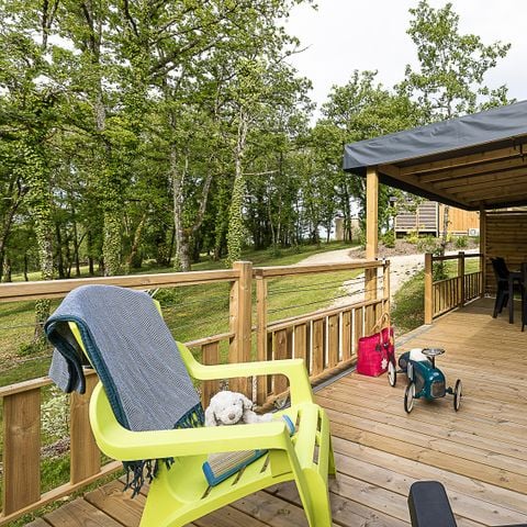 Mobilheim 6 Personen - Premium Lacave - 2 Zi - TV - Klimaanlage - LV - 2 Bäder