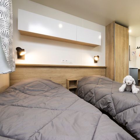 BUNGALOW 4 personnes - Cottage Select TV LV Clim - 2 Ch / 2 Salles d'eau - 4 pers.