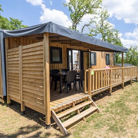 Mobilhome 4 personnes - Privilège Souillac - 2 chambres - TV - Clim