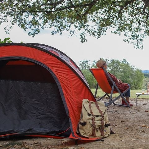 Kampeerplaats - Privilege staanplaats + 6A elektriciteit - Panoramisch uitzicht