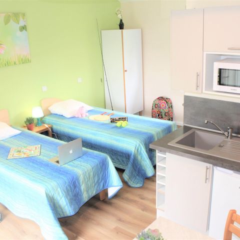 LANDHAUS 4 Personen - 2 Studios für 2 Personen mit Verbindungstür
