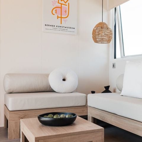 Stacaravan 6 personen - Merisier - 3 kamers - 1 badkamer - 35m² - Nieuw voor 2026 - EIGENSCHAPPEN