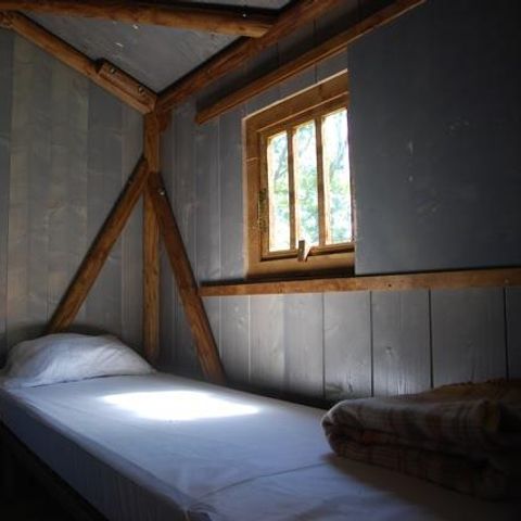 BUNGALOW IN TELA 2 persone - Rifugio senza servizi igienici
