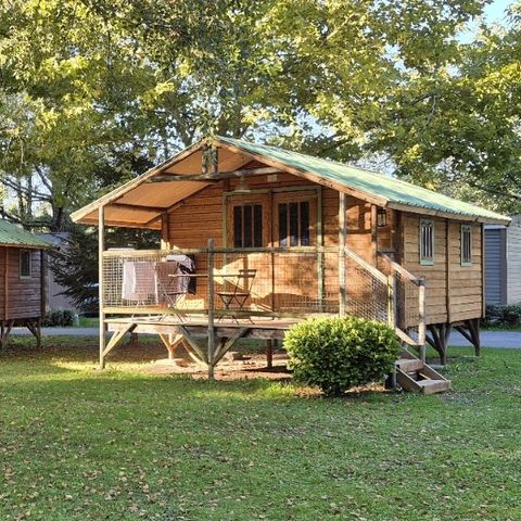 BUNGALOW DE LONA 2 personas - Canadiense sin instalaciones sanitarias