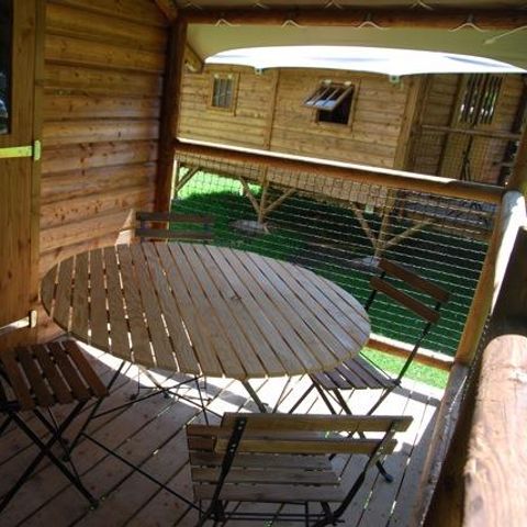 BUNGALOW DE LONA 2 personas - Canadiense sin instalaciones sanitarias