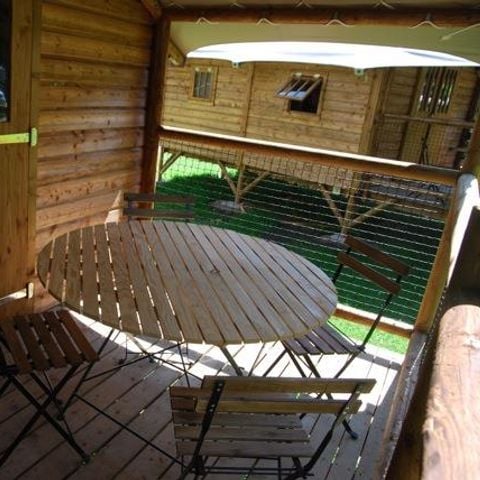 BUNGALOW DE LONA 2 personas - Canadiense sin instalaciones sanitarias