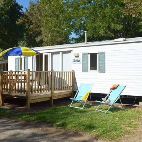 Stacaravan 6 personen - COMFORT 2 Slaapkamers