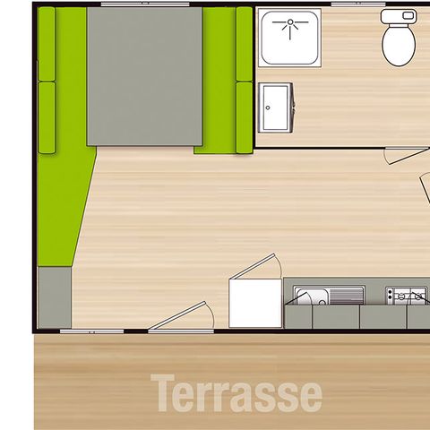 Mobile home 4 persons - ECO