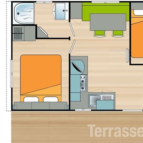 Mobile home 4 persons - ECO