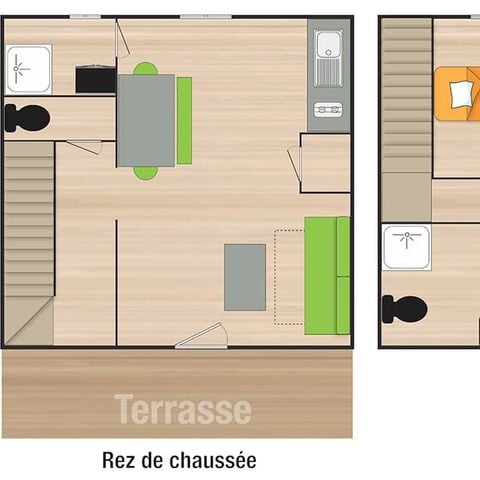 Country house 6 persons - Residence Gîte 6P - TV