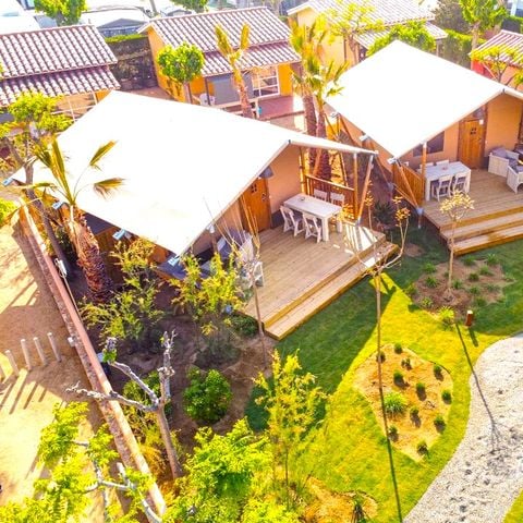 CANVAS AND WOOD TENT 2 people - Glamping Mar 2 pers