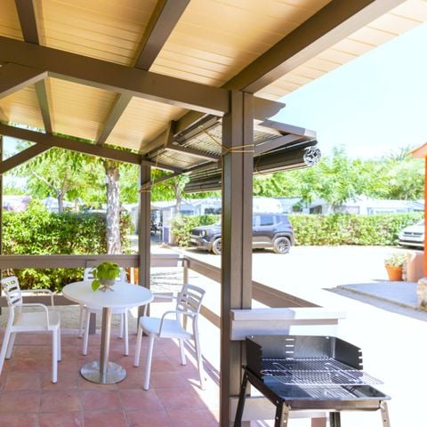 MOBILHOME 4 personas - Bungalow Premium adaptado