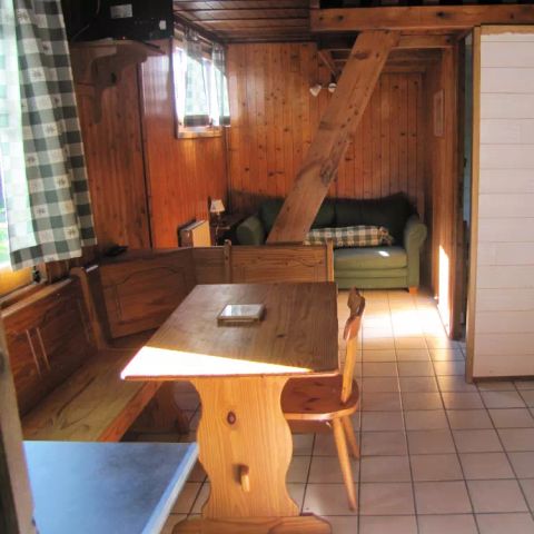 Chalet 6 persons - Chalet Mezzanine Cosy Small 3 Rooms 4/6 People + TV