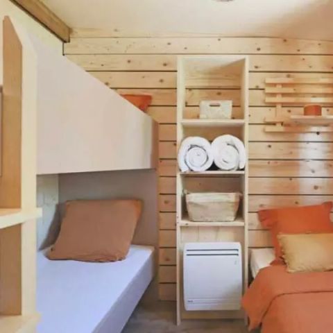 Chalet 4 persons - Chalet Mezzanine Cosy 3 Rooms 4 People Air-conditioned + TV