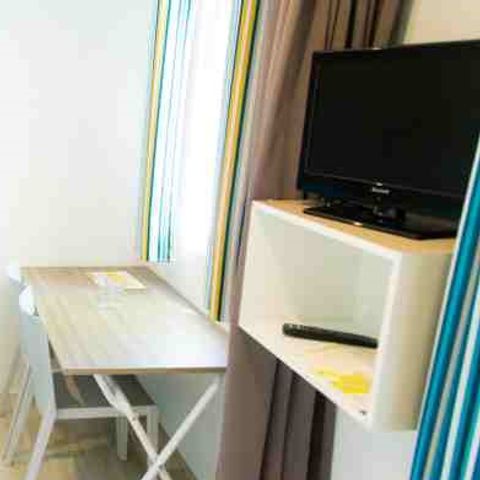 Stacaravan 2 personen - Standaard 1-slaapkamer stacaravan (20m²)