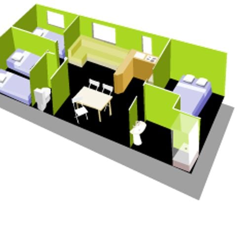 Mobilheim 6 Personen - BAHAMAS