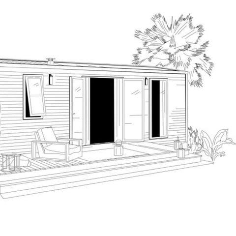 Bungalow 6 personnes - O'Hara 3CH - 6P (SY)