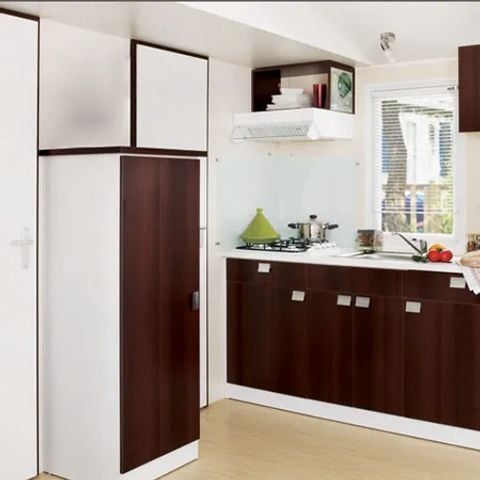 MOBILHOME 6 personnes - Aqua 3 Chambres 6 Personnes Terrasse semi-couverte