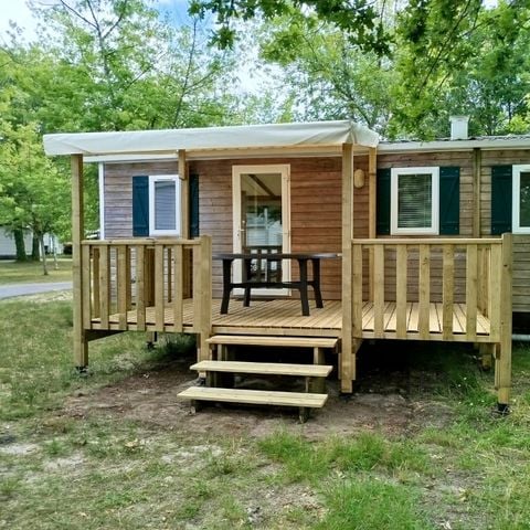 MOBILHOME 5 personnes - Aqua 2 Chambres 4/5 Personnes Terrasse semi-couverte