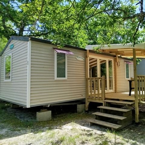 MOBILE HOME 6 people -  Aqua Espace 2 Bedrooms 4/6 People Semi-covered terrace