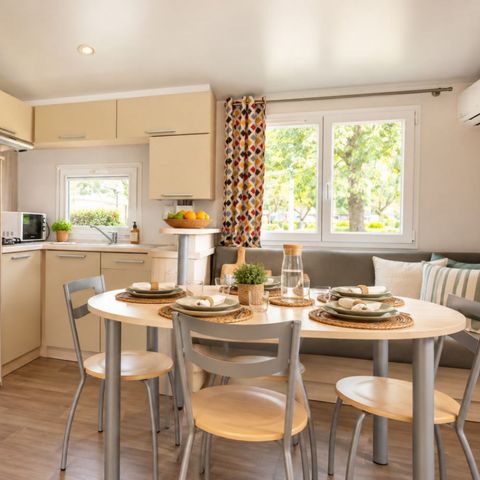 Mobilhome 6 personnes - Cottage - 3 chambres - Clim