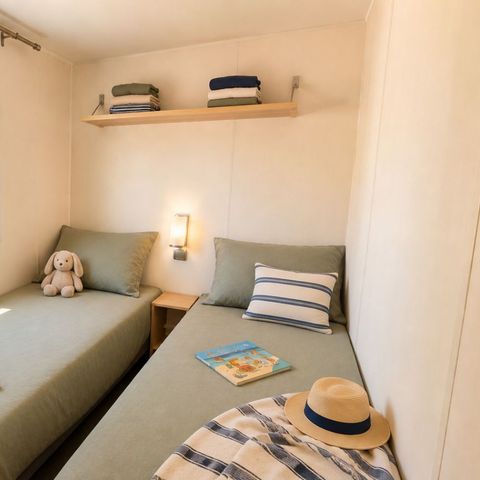 Mobilhome 6 personnes - Cottage - 3 chambres - Clim