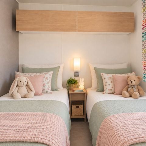 Mobilhome 6 personnes - Cottage Prestige - 3 chambres - Clim