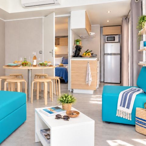 Mobilhome 6 personnes - Cottage Prestige - 3 chambres - Clim