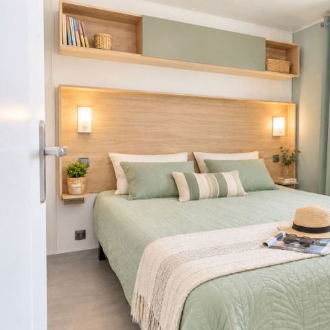 Mobilhome 6 personnes - Cottage Prestige - 3 chambres - Clim