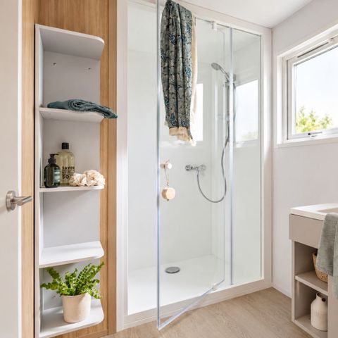 Mobilhome 4 personnes - Cottage Prestige - 2 chambres - Clim