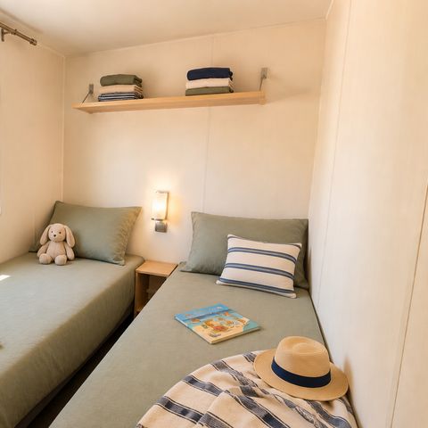 Mobilhome 6 personnes - Cottage - 3 chambres - Clim