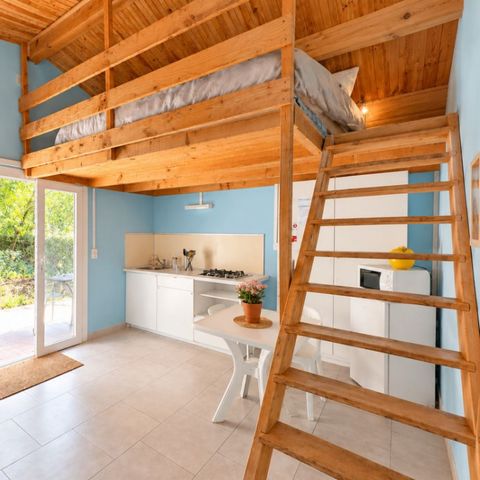 Bungalow 5 personnes - Mezzanine - 5 Couchages