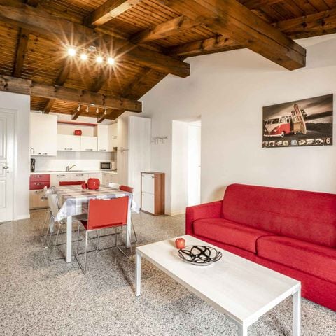Wohnung 6 personen - TRILOCALE SUPERIOR / 3 Zimmer Superior 65 m² (Gartengeschoss oder 1. Stock)