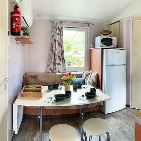 Mobilheim 4 Personen - MALIN 20m² - 2 Schlafzimmer - Klimaanlage - Terrasse -.