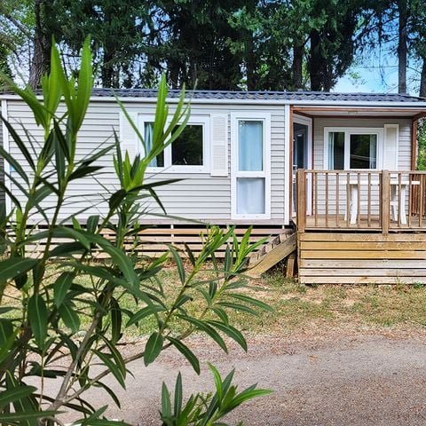 Mobilheim 4 Personen - MALIN 20m² - 2 Schlafzimmer - Klimaanlage - Terrasse -.