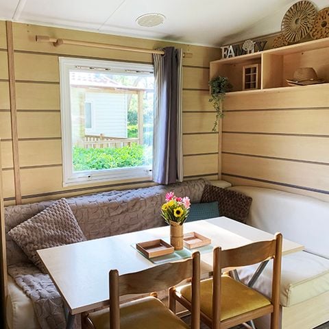 Mobilheim 4 Personen - WELCOME 27m² - 2 Schlafzimmer - TV - Klimaanlage - Terrasse -.